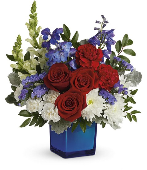 Red White & Blooms Bouquet
